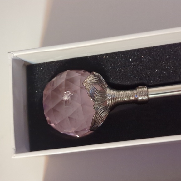 PINK LOTUS CRYSTAL SCEPTER WAND - Picture 12 of 12